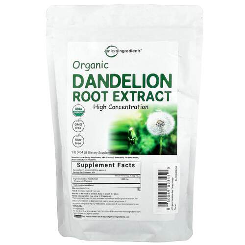 Micro Ingredients,Organic Dandelion Root Extract, High Conce