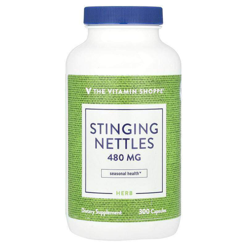 The Vitamin Shoppe,荨麻，480 毫克，300 粒胶囊