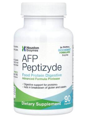 Houston Enzymes,AFP Peptizyde，90 粒胶囊