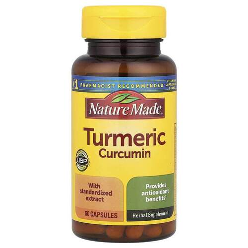 Nature Made天维美姜黄素胶囊高含量肝脏肠胃关节抵御进口保健品