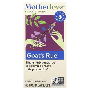 MotherloveGoat's Rue哺乳期山羊豆液体胶囊母乳健康草本补剂女性