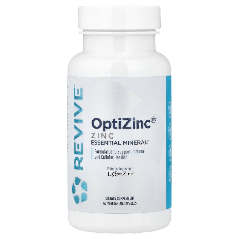 Revive,OptiZinc®, 60 Vegetarian Capsules