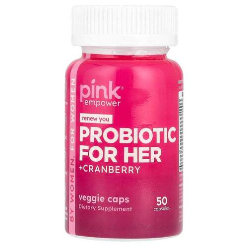 Pink,女性益生菌 + 蔓越橘