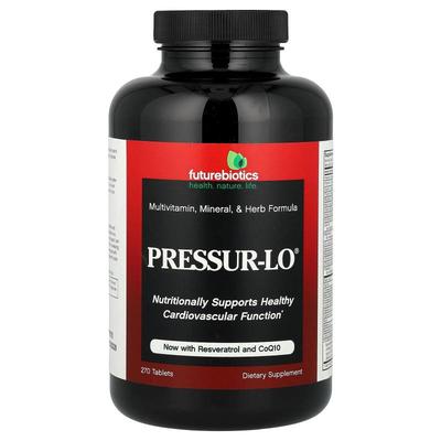 Futurebiotics,Pressur-Lo®，多维生素、矿物质和草本配方，270