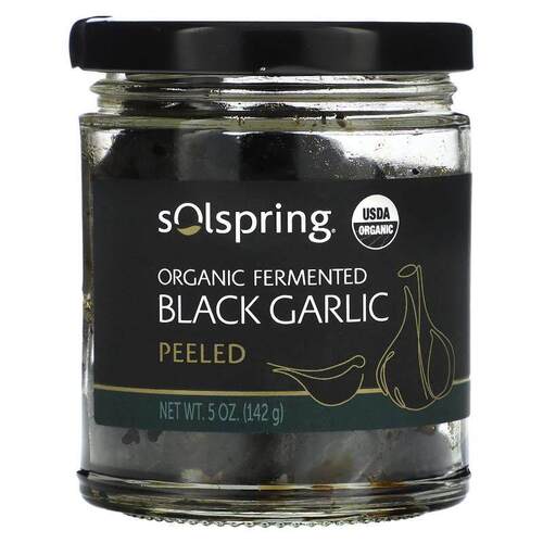 Mercola博士,Solspring, Organic Fermented Black Garlic, 5 oz