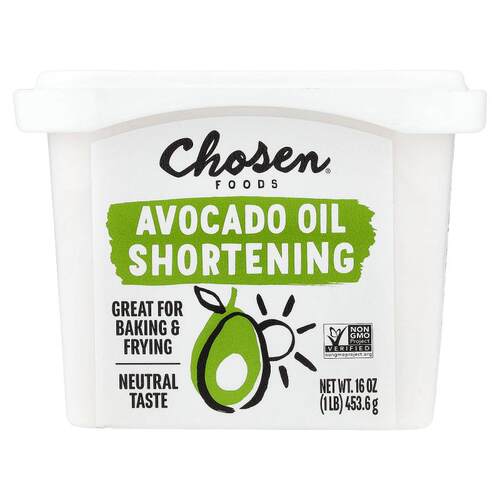 Chosen Foods,Avocado Oil Shortening, 16 oz (453.6 g)