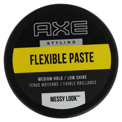 AXE,Messy Look，柔性膏状物，中度保持/低度光泽，2.64 盎司（75