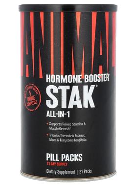 Animal,Stak, Hormone Booster, 多合 1，21 包
