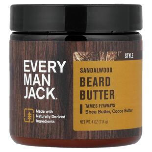 Every Man Jack,Beard Butter, Sandalwood, 4 oz (114 g)