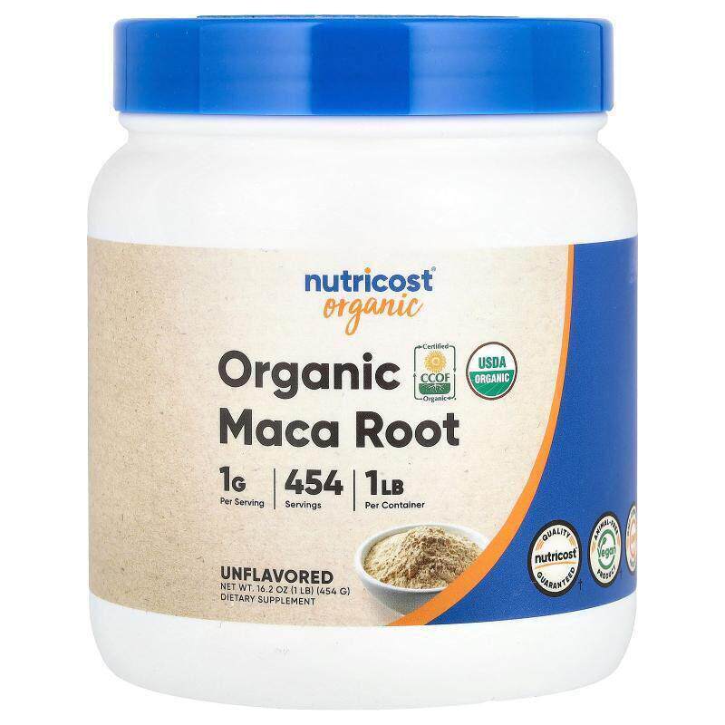 Nutricost,有机玛卡根,原味,1 磅(454 克)