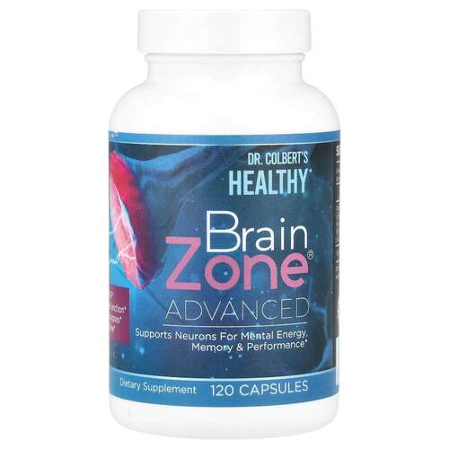 Divine Health,Brain Zone® Advanced，120 粒胶囊