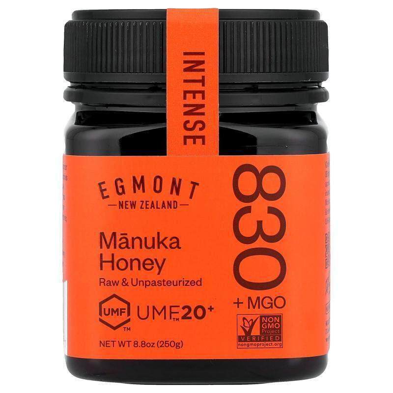Egmont Honey,麦卢卡蜂蜜,生的和未经消毒的,UMF™20+