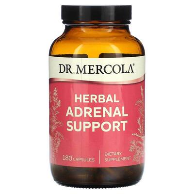 Mercola博士,草本肾上腺支持，180 粒胶囊
