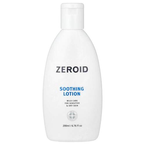 Zeroid,舒缓乳液，适合敏感和干燥皮肤，6.76 液量盎司（200 毫升