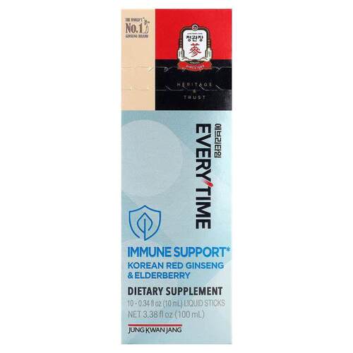 正官庄,Everytime, Immune Support, Korean Red Ginseng &am