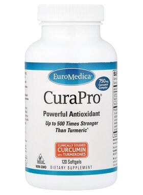 EuroMedica,CuraPro®, 120 Softgels