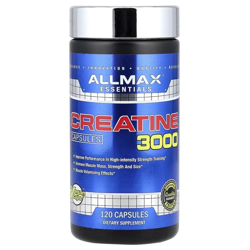 ALLMAX一水肌酸高强度训练健身肌肉提升耐力帮助运动肌酸塑形