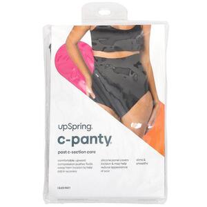 UpSpring,C-Panty®，剖腹产后护理，带硅胶片，高腰，小码/中码，
