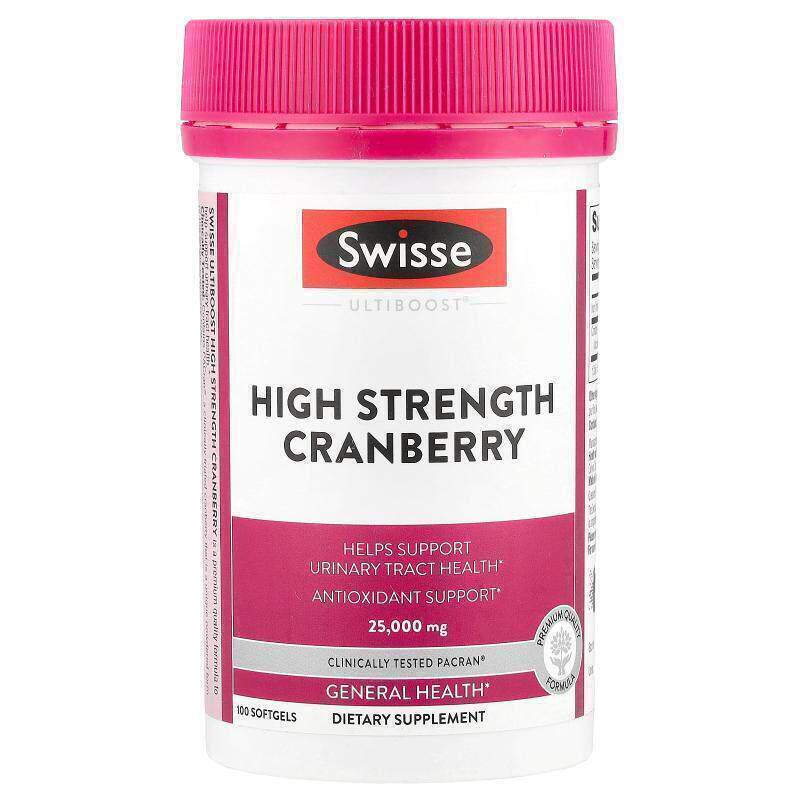 Swisse,Ultiboost，高浓度蔓越莓，25,000 毫克，100 粒软胶囊