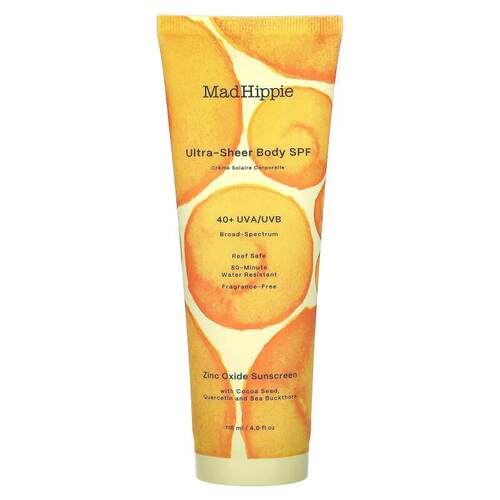 疯狂嬉皮,Ultra-Sheer Body SPF 40+，4 液量盎司（118 毫升）