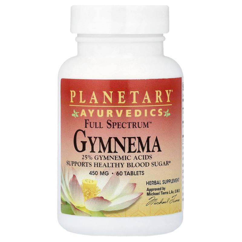 Planetary Herbals,Full Spectrum™ Gymnema, 450 mg, 60 Tablets