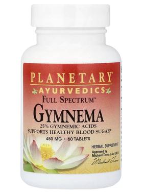 Planetary Herbals,Full Spectrum™ Gymnema, 450 mg, 60 Tablets
