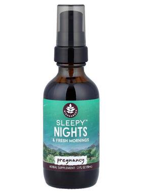 WishGarden Herbs,Sleepy™ 优效睡眠和清新早晨，孕期