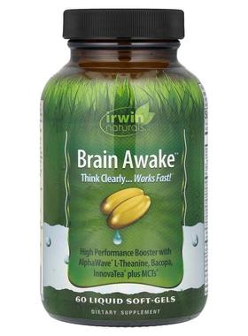 爱乐能,Brain Awake®，60 粒液体软胶囊