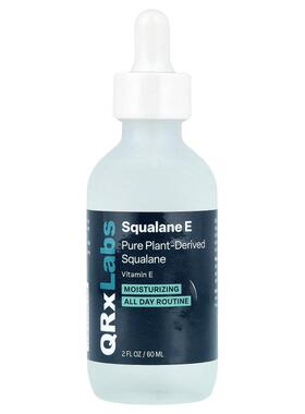 QRxLabs,Squalane With Vitamin E, 2 fl oz (60 ml)