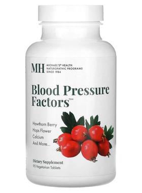 Michael's Health,血压因素，90 片素食片