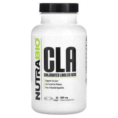 Nutrabio Labs,CLA 800 毫克，90 粒软胶囊
