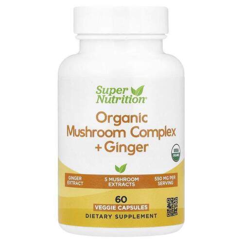 Organic Mushroom Complex + Ginger