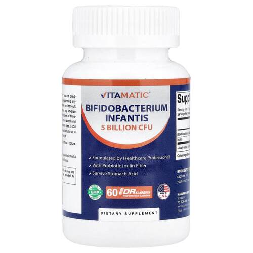 Vitamatic,Bifidobacterium Infantis,  60 DRcaps® Hypromellose