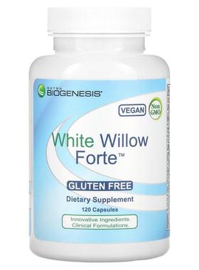 Nutra BioGenesis,白柳专长，120 粒胶囊