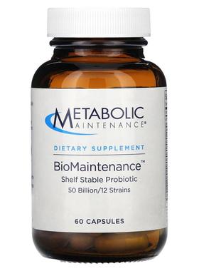 Metabolic Maintenance,BioMaintenance，耐储存益生菌，60 粒胶