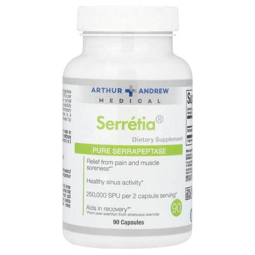 Arthur Andrew Medical,Serretia，全舍雷肽酶，250,000 SPU