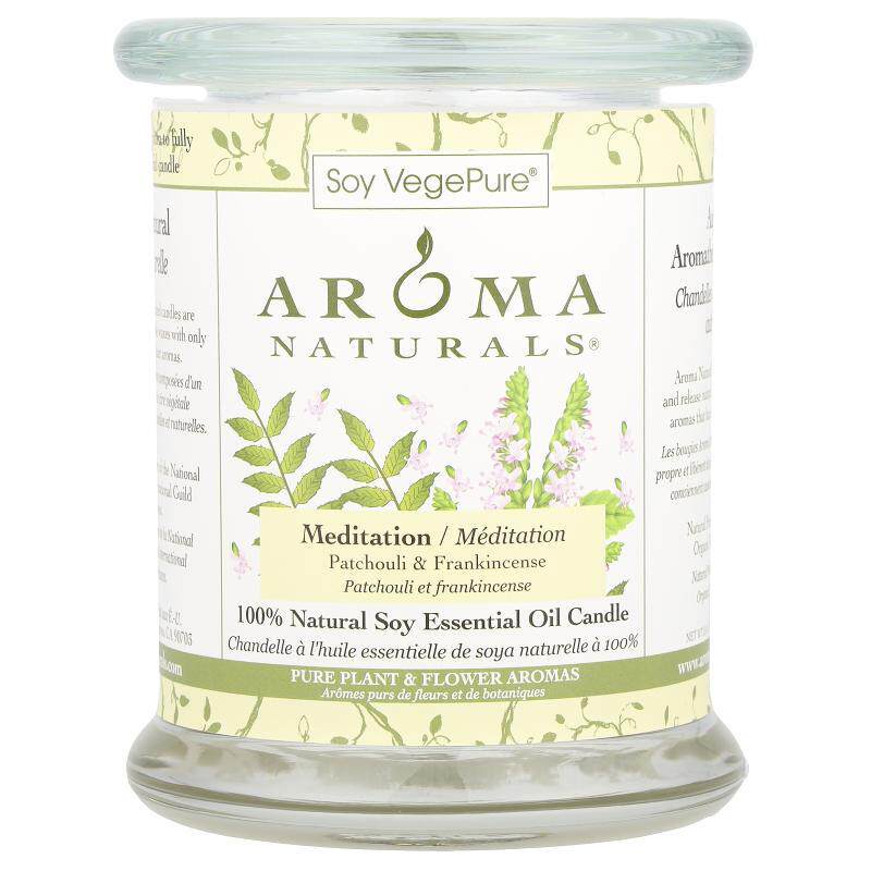 Aroma Naturals,Soy VegePure,大豆精油蜡烛