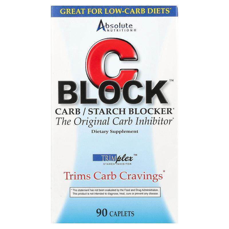 Absolute Nutrition,Cblock™，碳水化合物/淀粉阻断剂，90 囊片