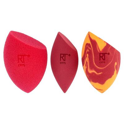 Real Techniques,Makeup Sponge Superstars , 3 Piece Set