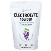 Ingredients Electrolyte Powder Micro Concord Grape