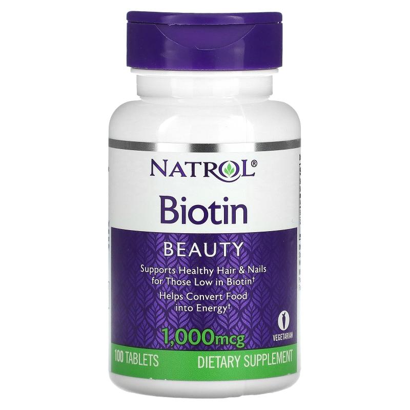 Natrol,生物维生素片剂,1000微克,100片