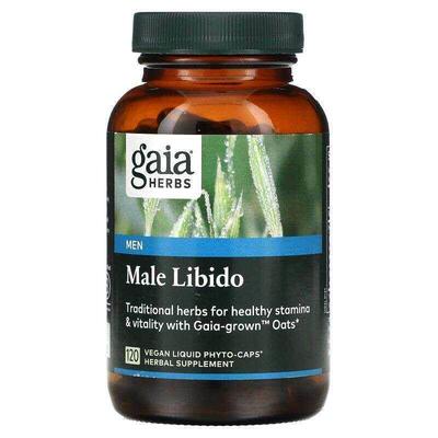 GaiaHerbs男性力比多全素液体Phyto-Caps耐力支持活力补充