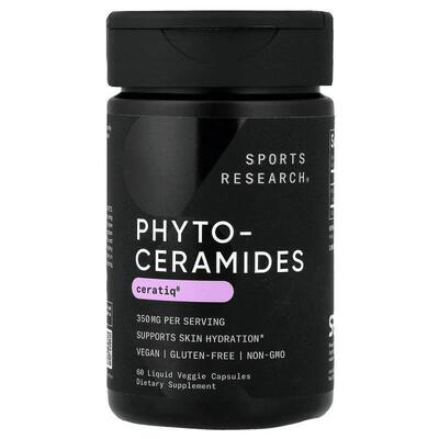 Sports Research,Phyto-Ceramides, 350 mg , 60 Liquid Veggie C