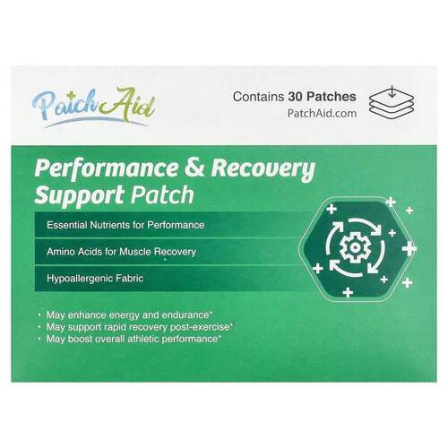 PatchAid,Performance & Recovery Support Patch, 30 Patche
