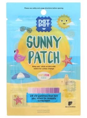 The Natural Patch,阳光贴片，24 片紫外线感应贴