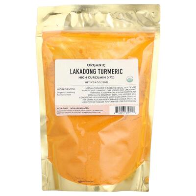 Pure Indian Foods,有机 Lakadong 姜黄