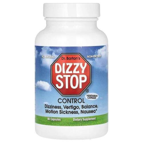 Dr. Barton's,Dizzy Stop Control，80 粒胶囊