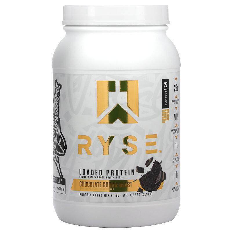 RYSE,Loaded Protein，巧克力曲奇味，2.3 磅（1056 克）