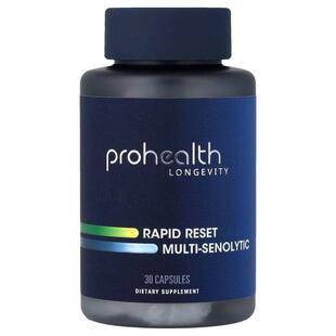 ProHealth Longevity,Rapid Reset Multi-Senolytic, 30 Capsules