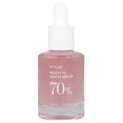 Anua,桃香 70% 烟酸精华，1.01 液量盎司（30 毫升）